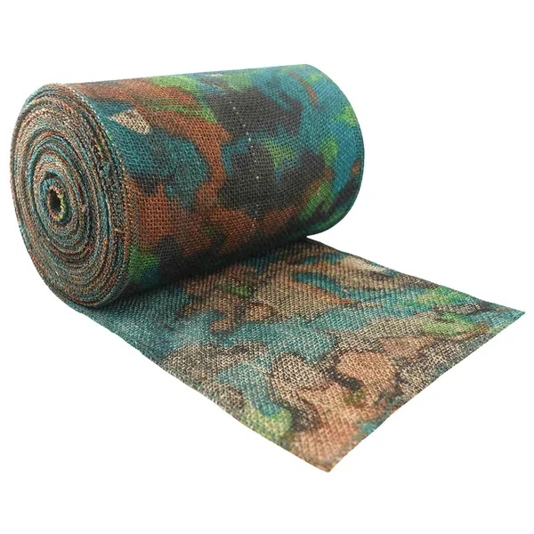Rouleau de jute Camouflage 25 x 1500 cm