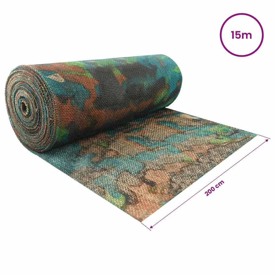 Rouleau de jute Camouflage 200 x 1500 cm - 6