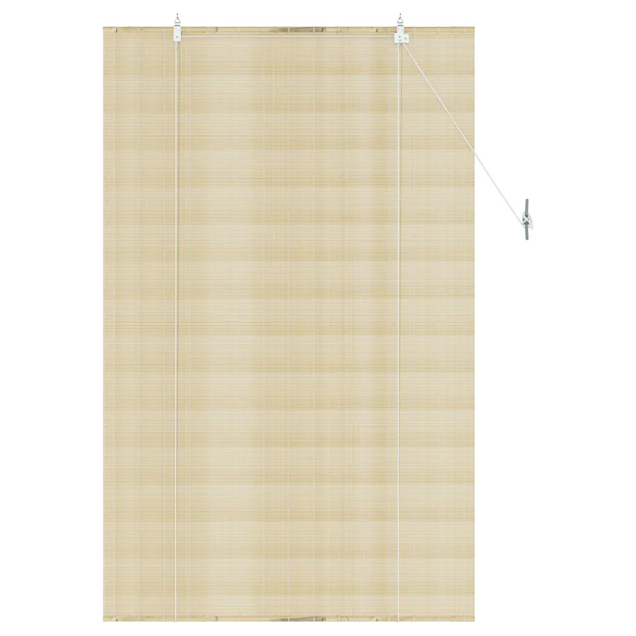 Store enrouleur Naturel 90 x 160 cm Bambou - 3