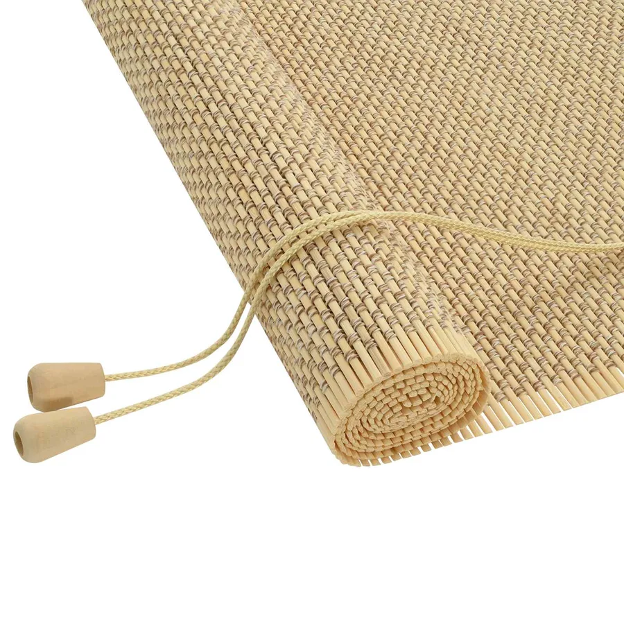 Store enrouleur Naturel 100 x 220 cm Bambou - 2