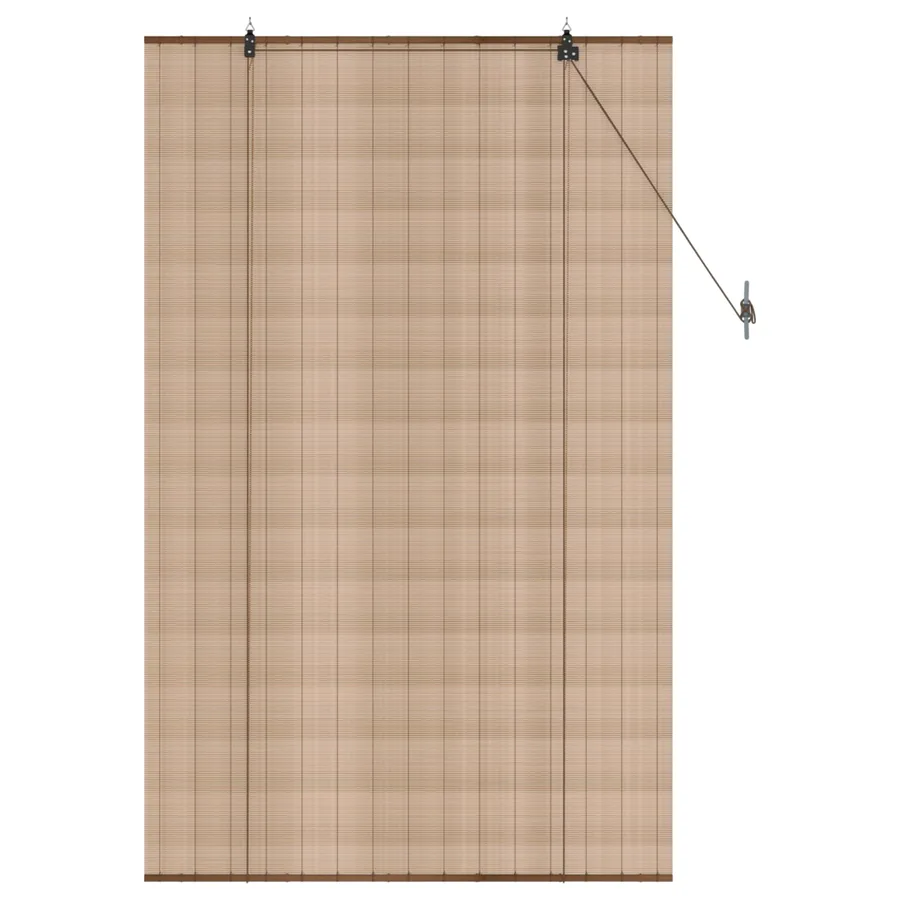 Store enrouleur Marron 110 x 160 cm Bambou - 2