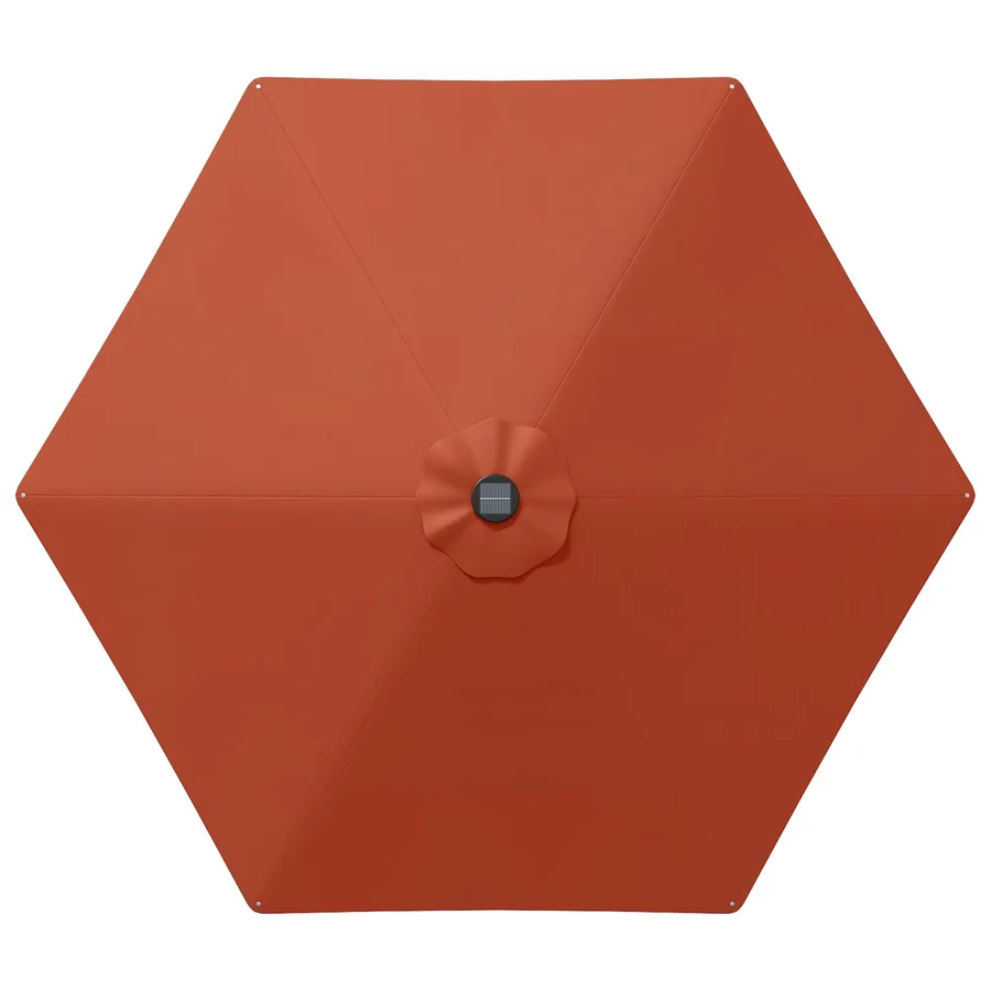 Parasol de jardin avec lumières LED et base 270 x 270 cm - 5