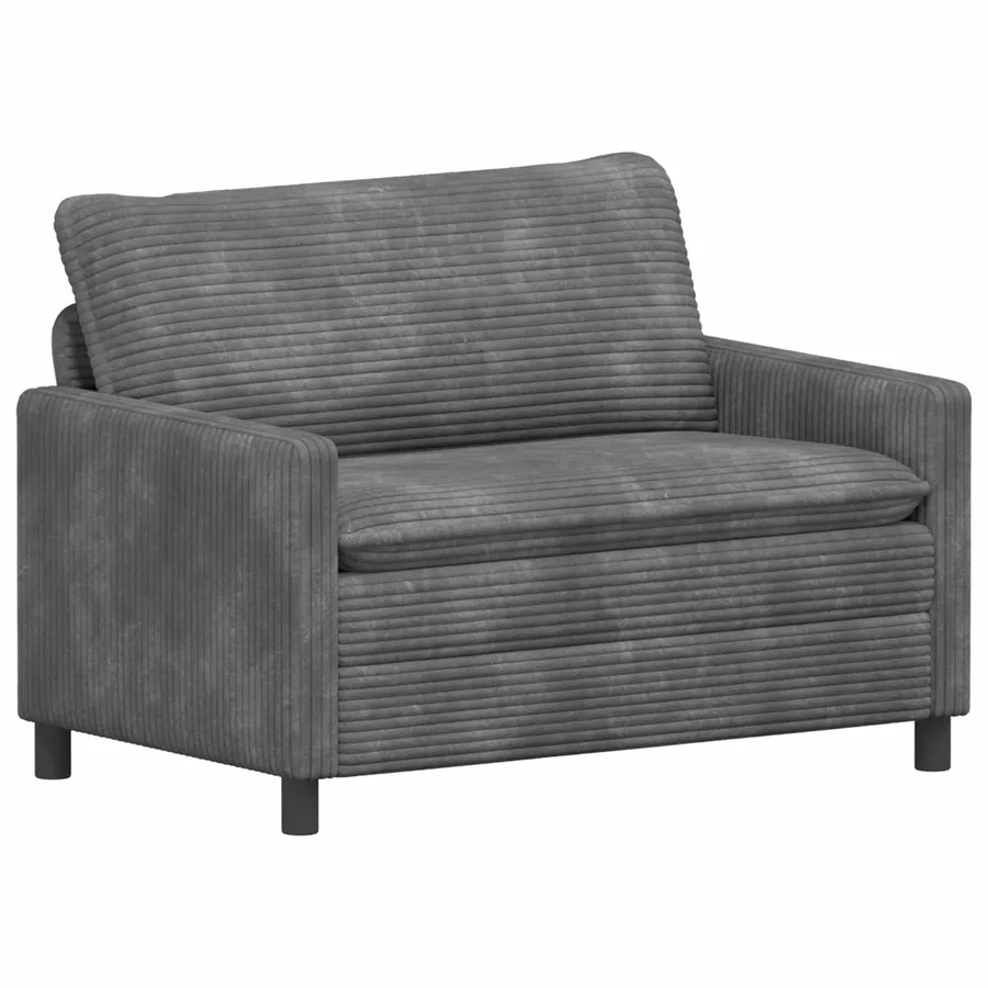 Ensemble de Canapés 2 pcs Gris clair Polyester - 4