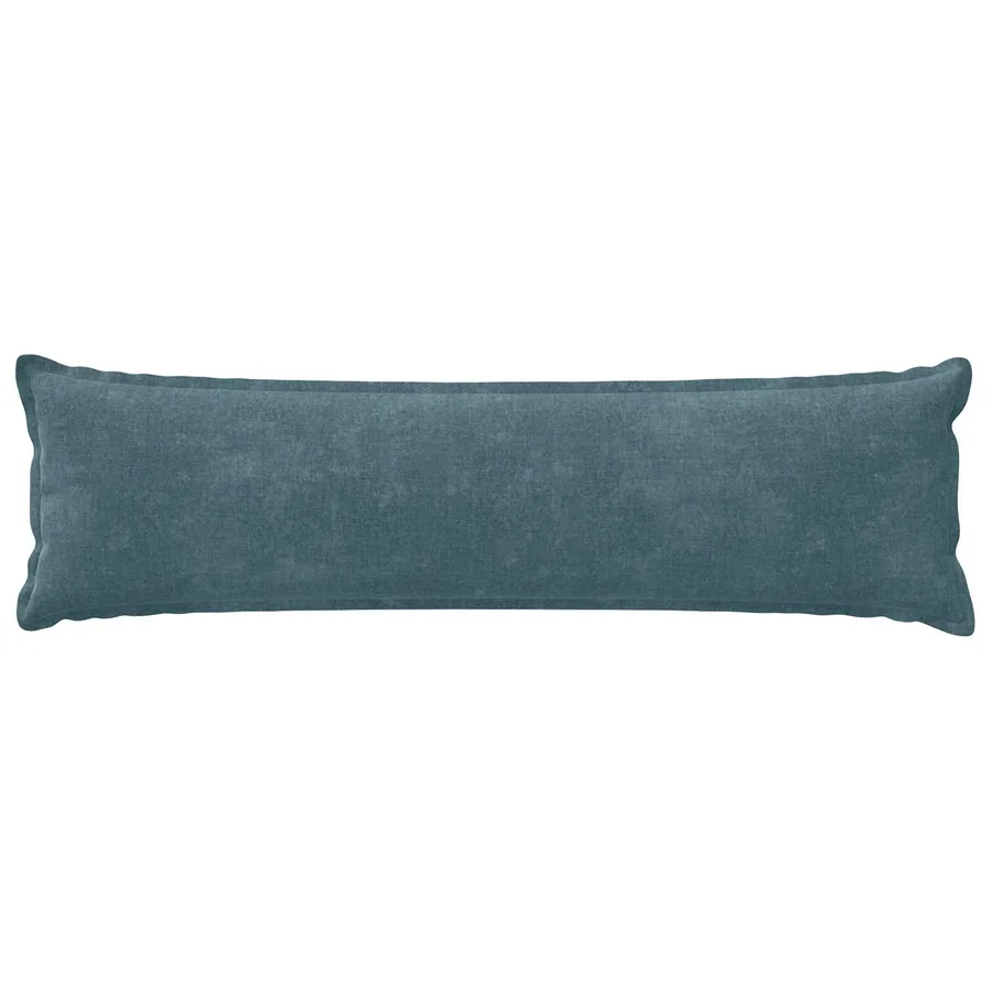 Housse de coussin 2 pcs HOUTEN Bleu 40 x 145 cm Tissu Chenille - 2