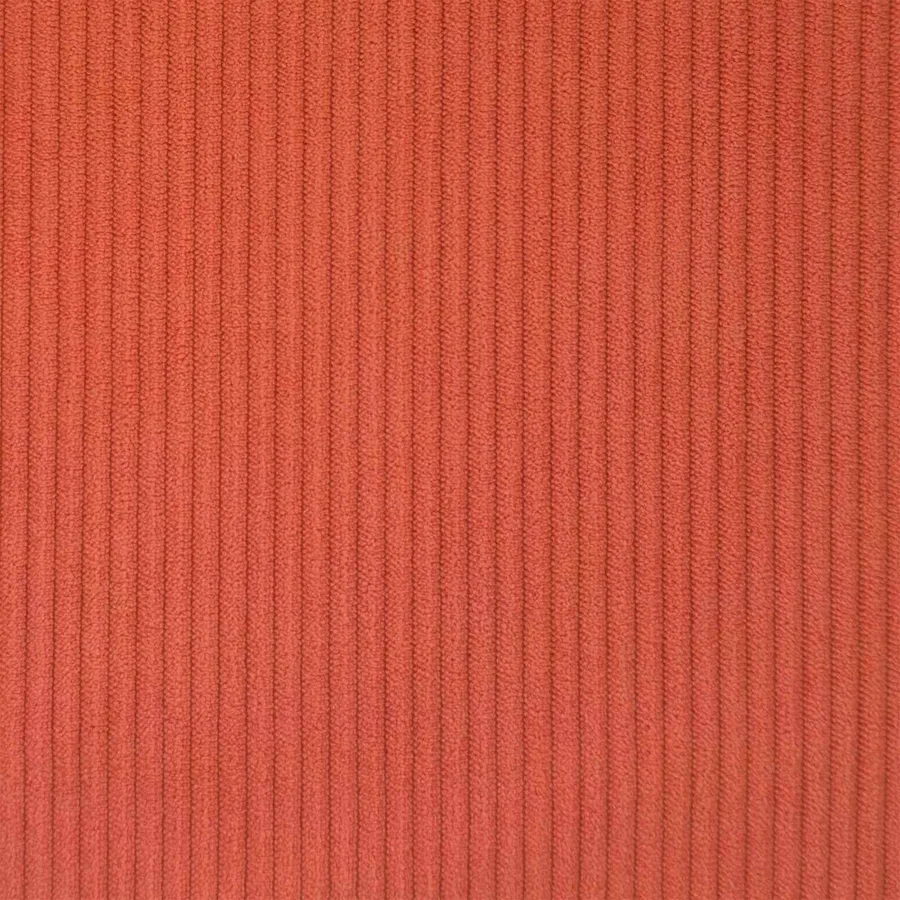 Canapé love seat avec capitonnage en boutons Rouge orange - 9