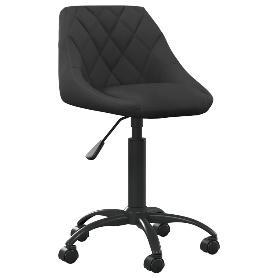 Chaise de salle à manger Noir Velours - 2