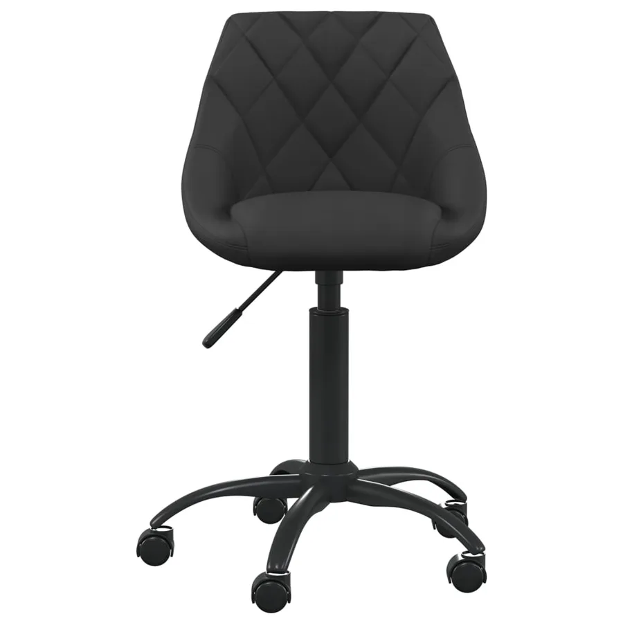 Chaise de salle à manger Noir Velours - 3