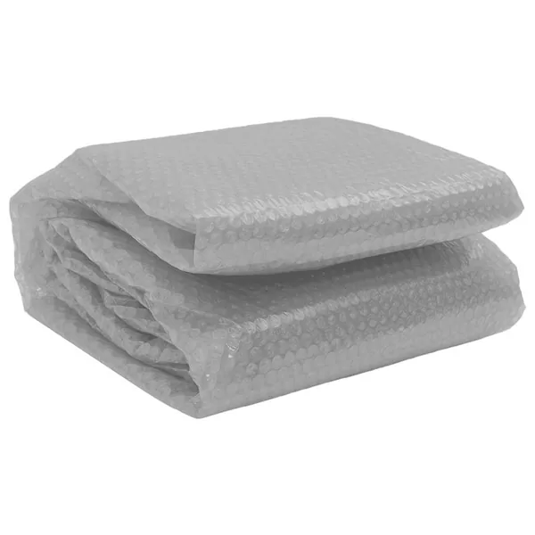 Film solaire de piscine flottant PE 381 cm Gris