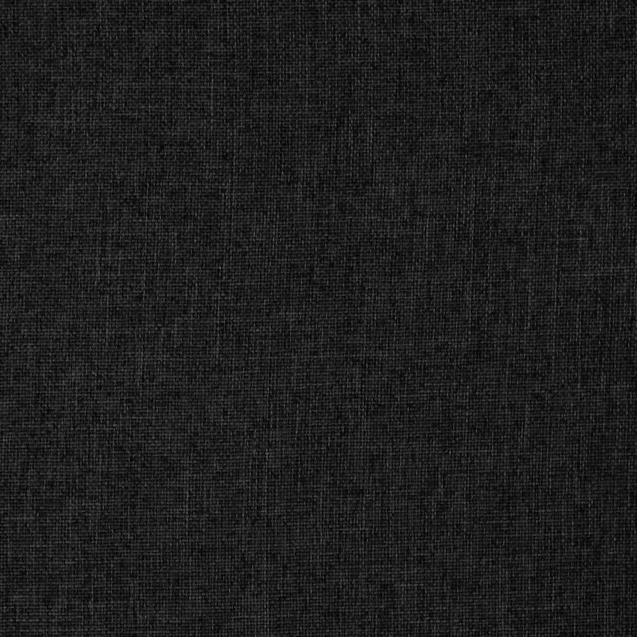 Chaise pliable de sol Noir Tissu - 9