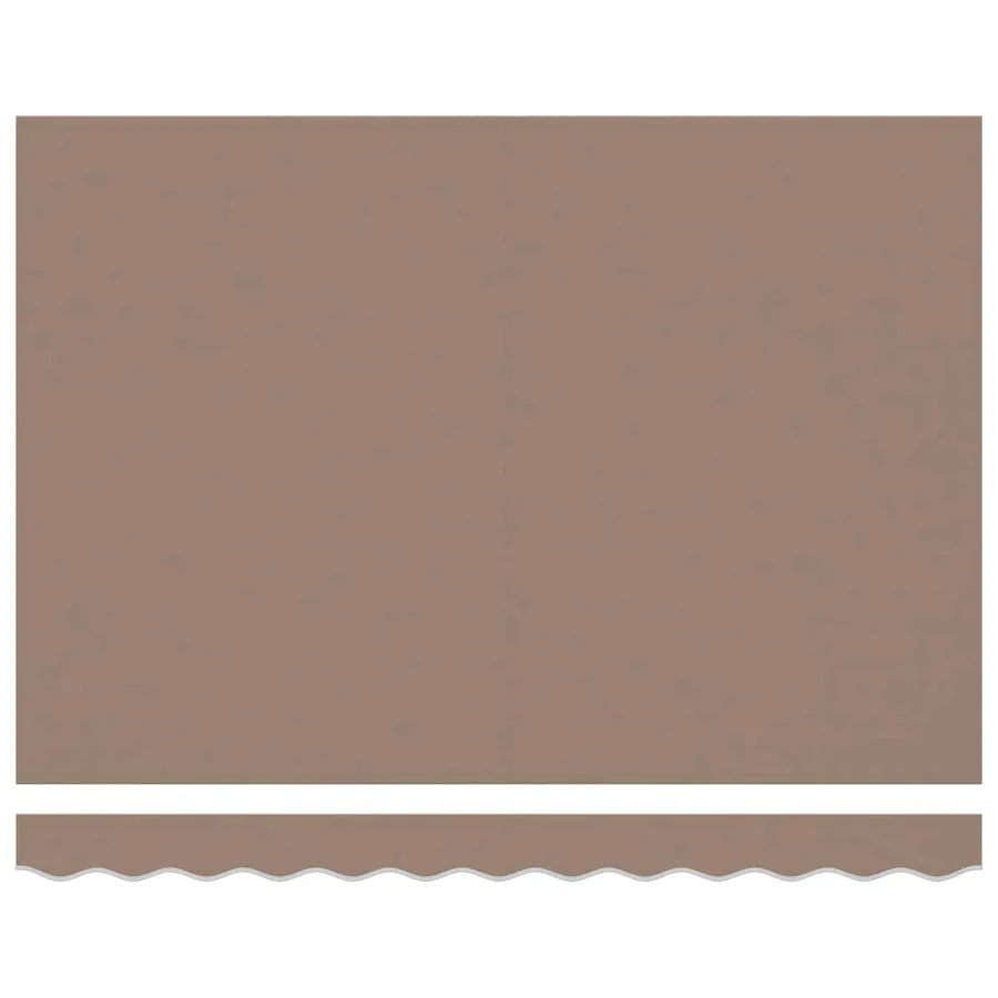 Toile de rechange pour auvent Taupe 5 × 3,5 m Polyester - 4