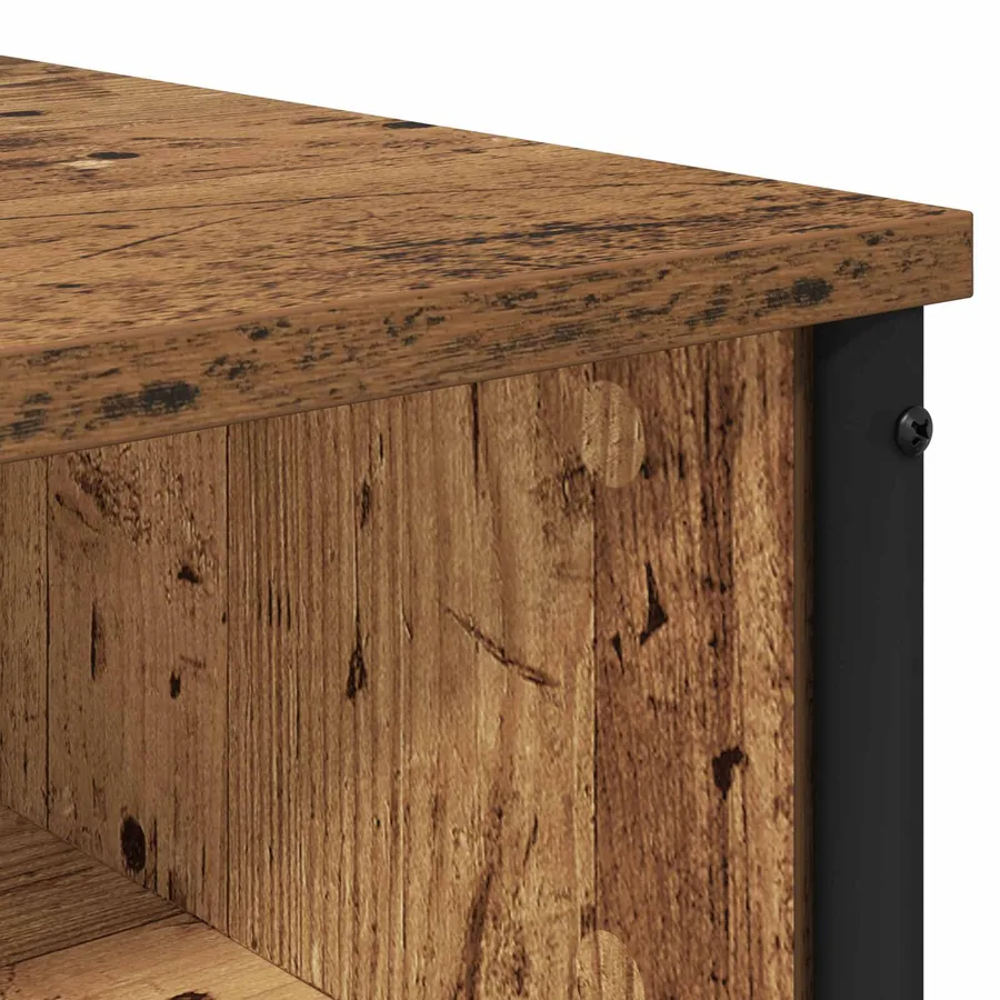 Table de Toilette avec étagère Bois ancien 81 x 40 x 131 cm - 7