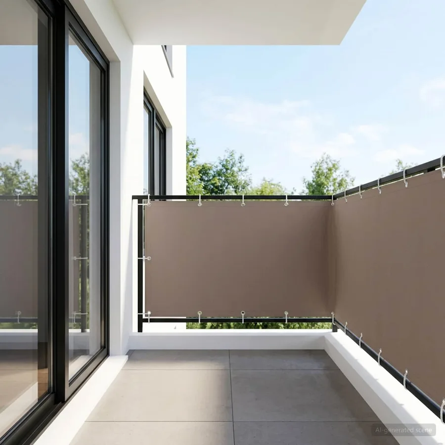 Écran de confidentialité pour balcon 1,2 x 25 m - 3