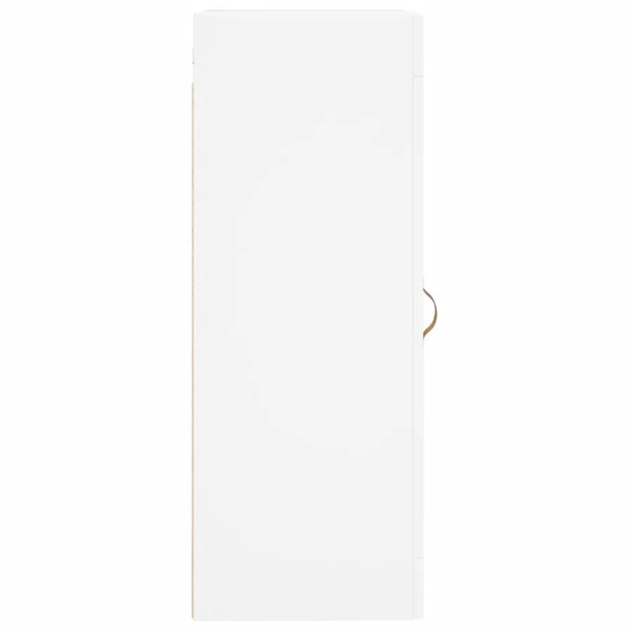 Armoire murale blanc 34,5x34x90 cm bois d'ingénierie - 8