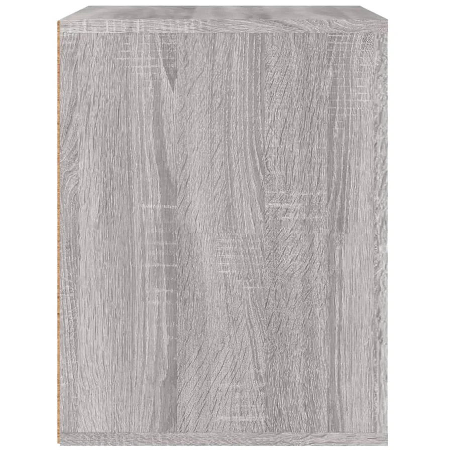 Table de chevet murale Sonoma gris 50x36x47 cm - 8