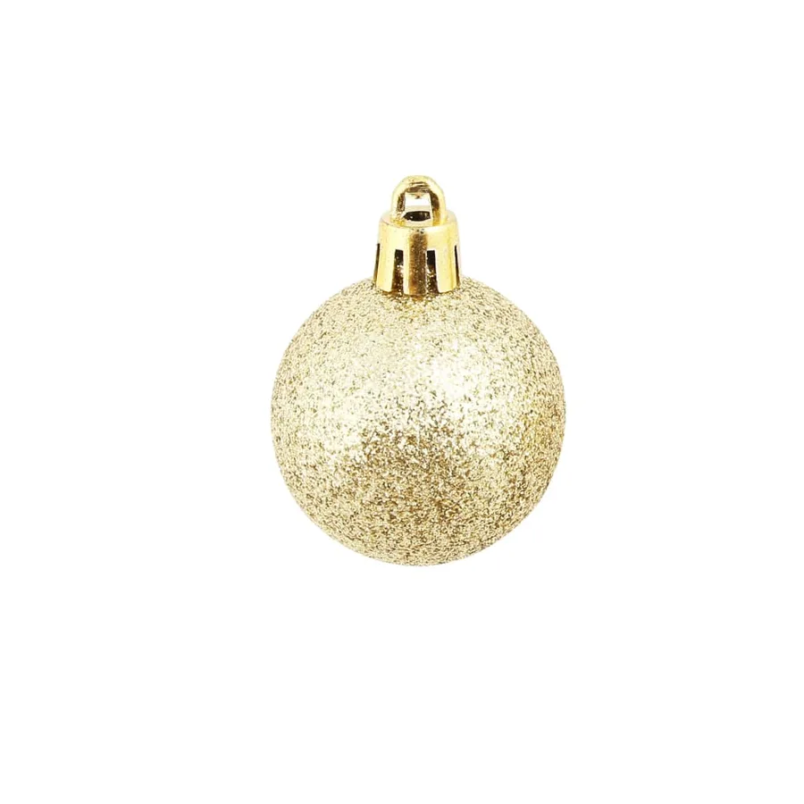 Boules de Noël 100 pcs Rouge/Doré/Vert - 15