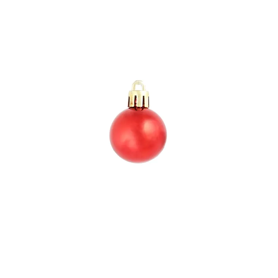Boules de Noël 100 pcs Rouge/Doré/Vert - 5