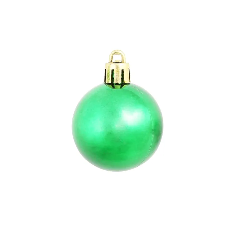 Boules de Noël 100 pcs Rouge/Doré/Vert - 8