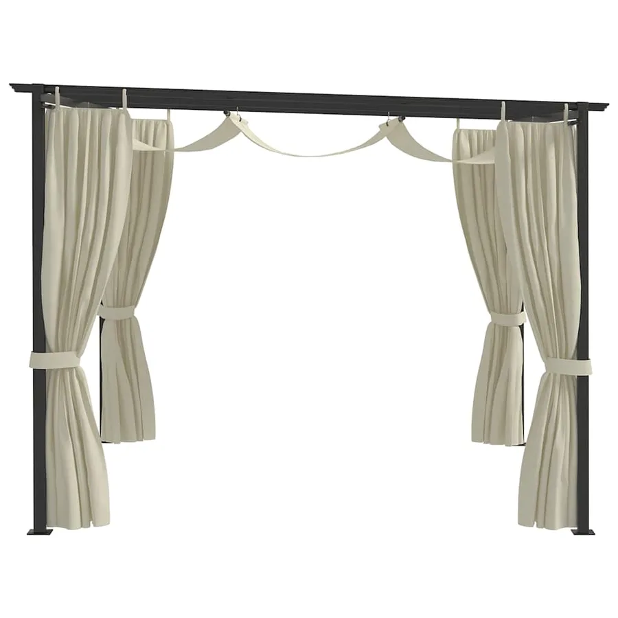 Belvédère 4x3 m Crème - 4