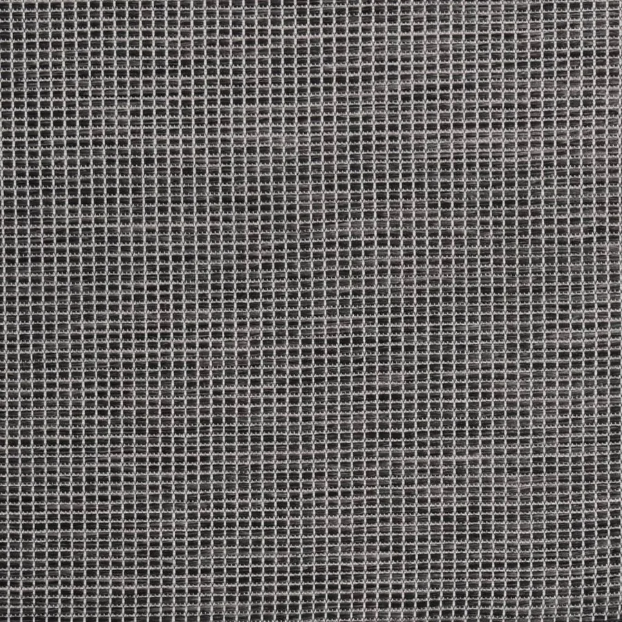 Tapis à tissage plat d'extérieur 80x150 cm Gris - 5