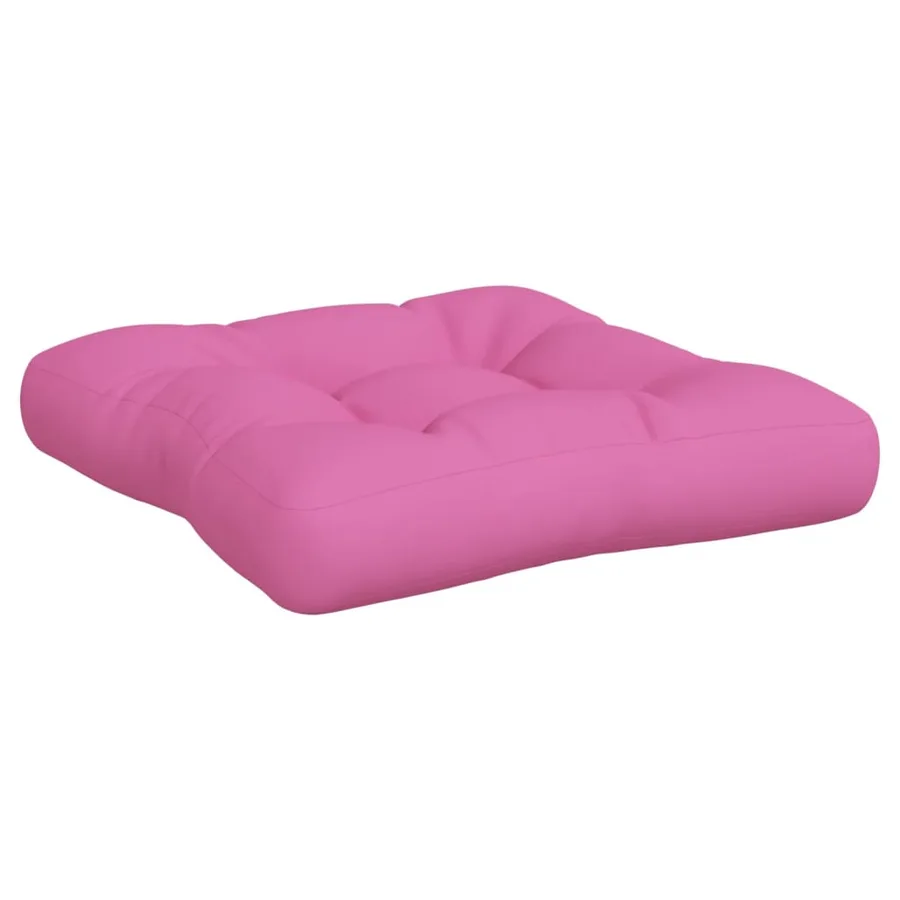Coussins de palette lot de 2 rose tissu Oxford - 6