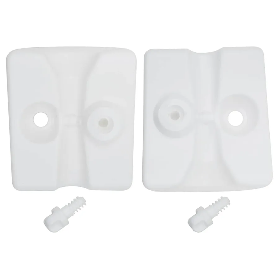 Poids de tonnelle 4 pcs PE Blanc - 8