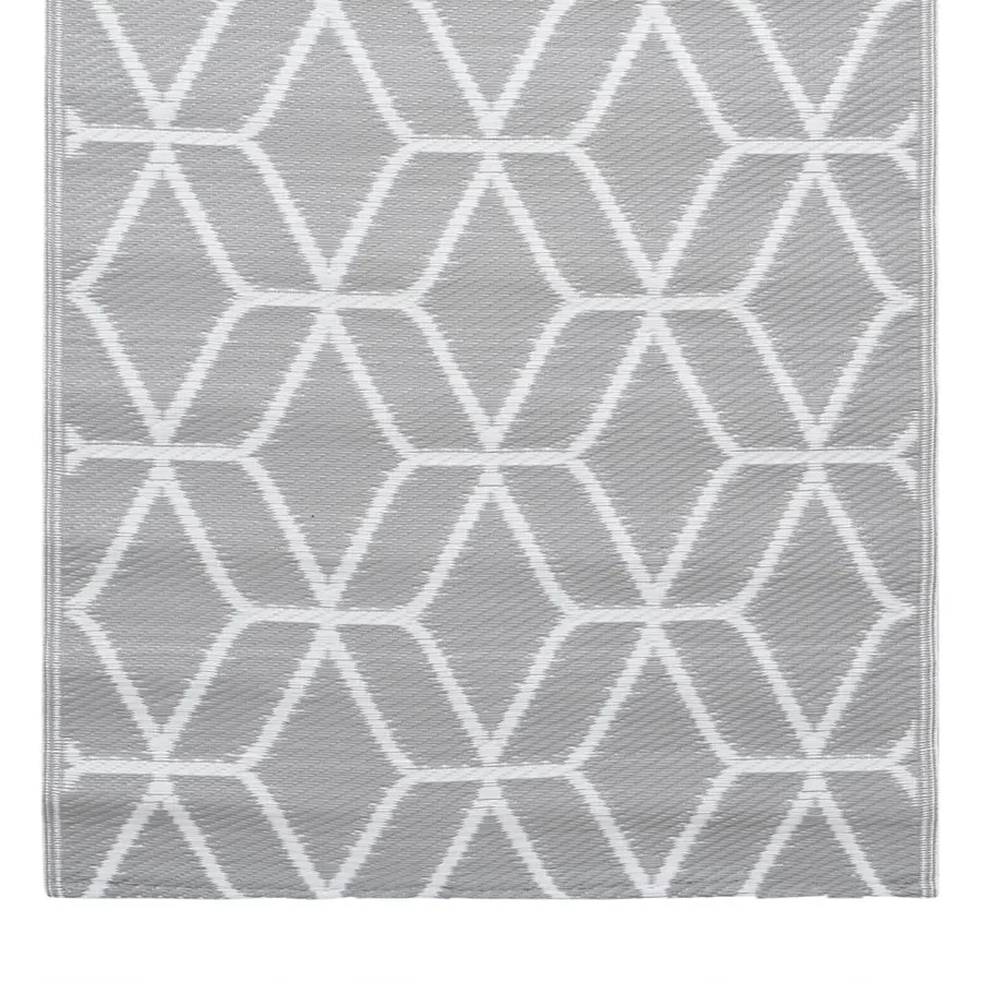 Tapis d'extérieur ARAKIL Gris 120x180 cm PP - 5