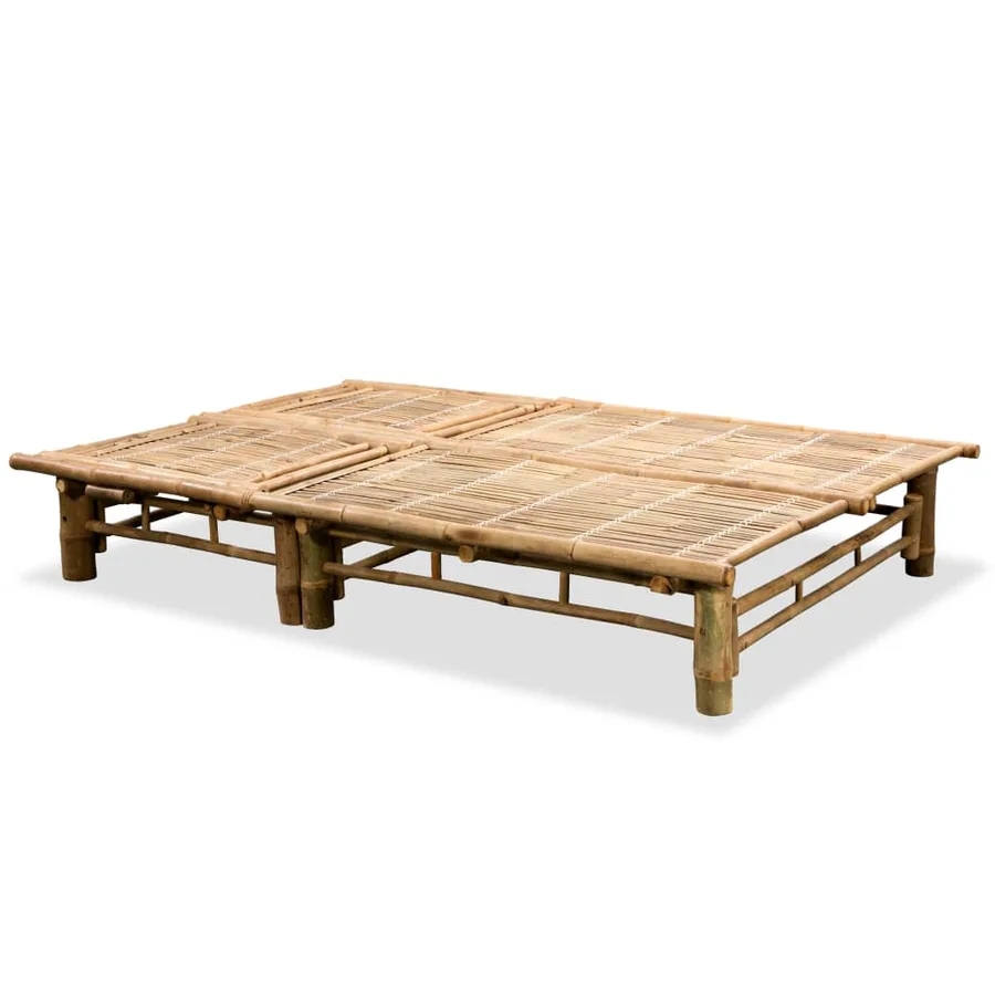 Chaise longue pour 2 personnes Bambou - 3