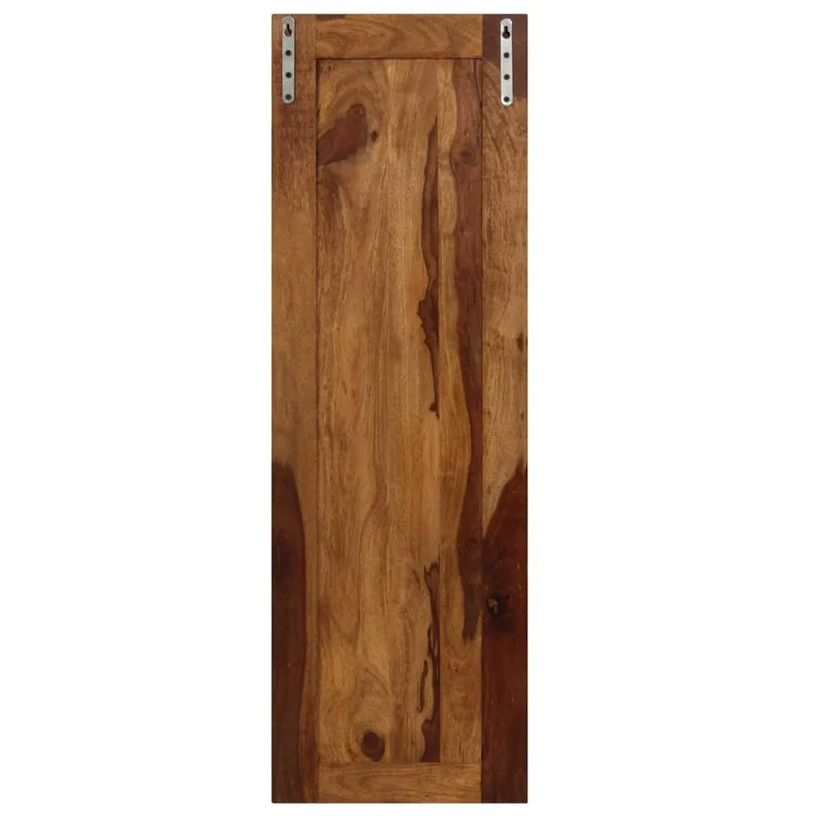 Portemanteaux 2 pcs Bois solide de Sesham - 3