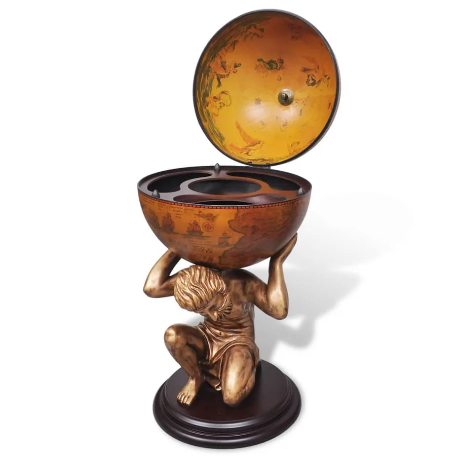 Bar sous forme de globe Atlas 42 x 42 x 85 cm - 4