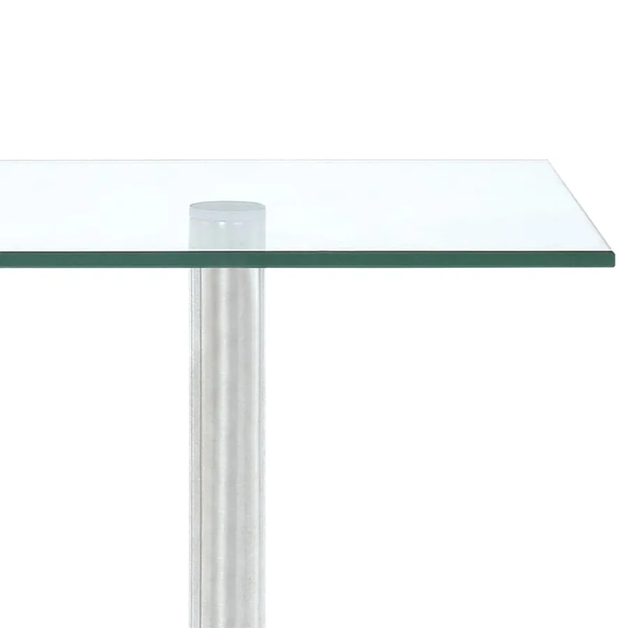 Étagère d'angle de cuisine à 3 niveaux Verre trempé - 6