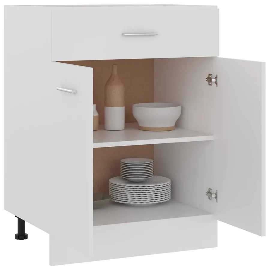 Armoire à tiroirs "Lyon" Blanc 60 x 46 x 81,5 cm Bois d'ingénierie - 3