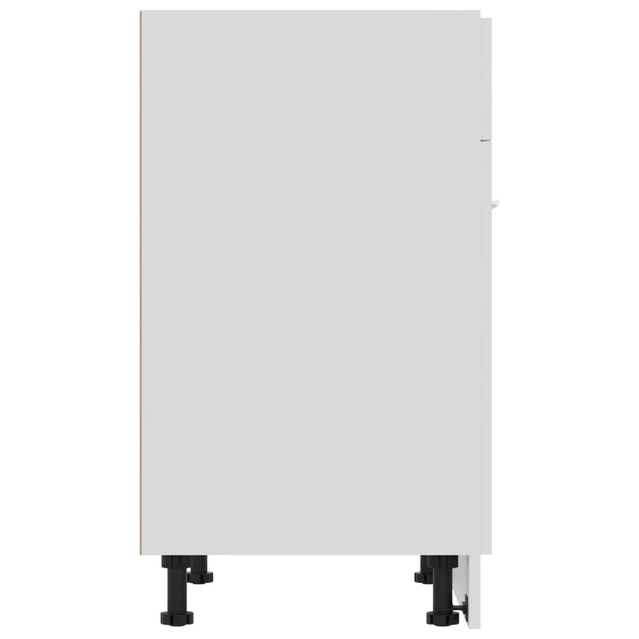 Armoire à tiroirs "Lyon" Blanc 60 x 46 x 81,5 cm Bois d'ingénierie - 6
