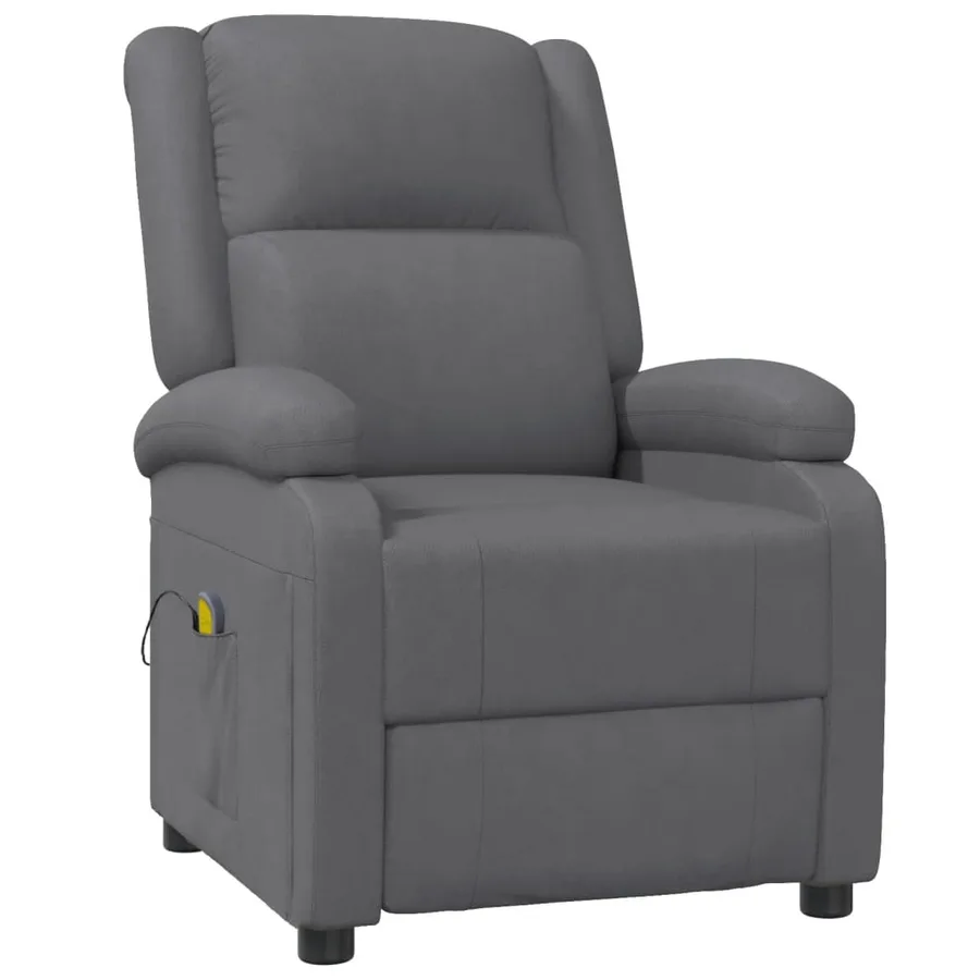 Fauteuil de massage Anthracite Similicuir - 2