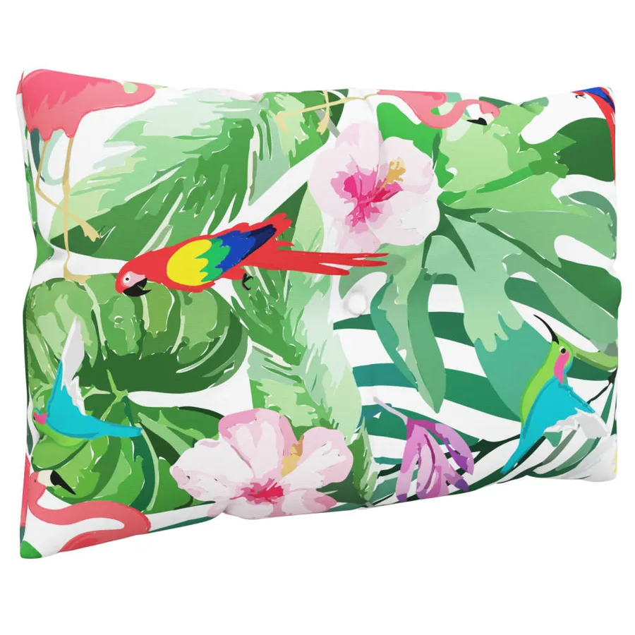 Coussins de palette lot de 3 multicolore tissu Oxford - 6