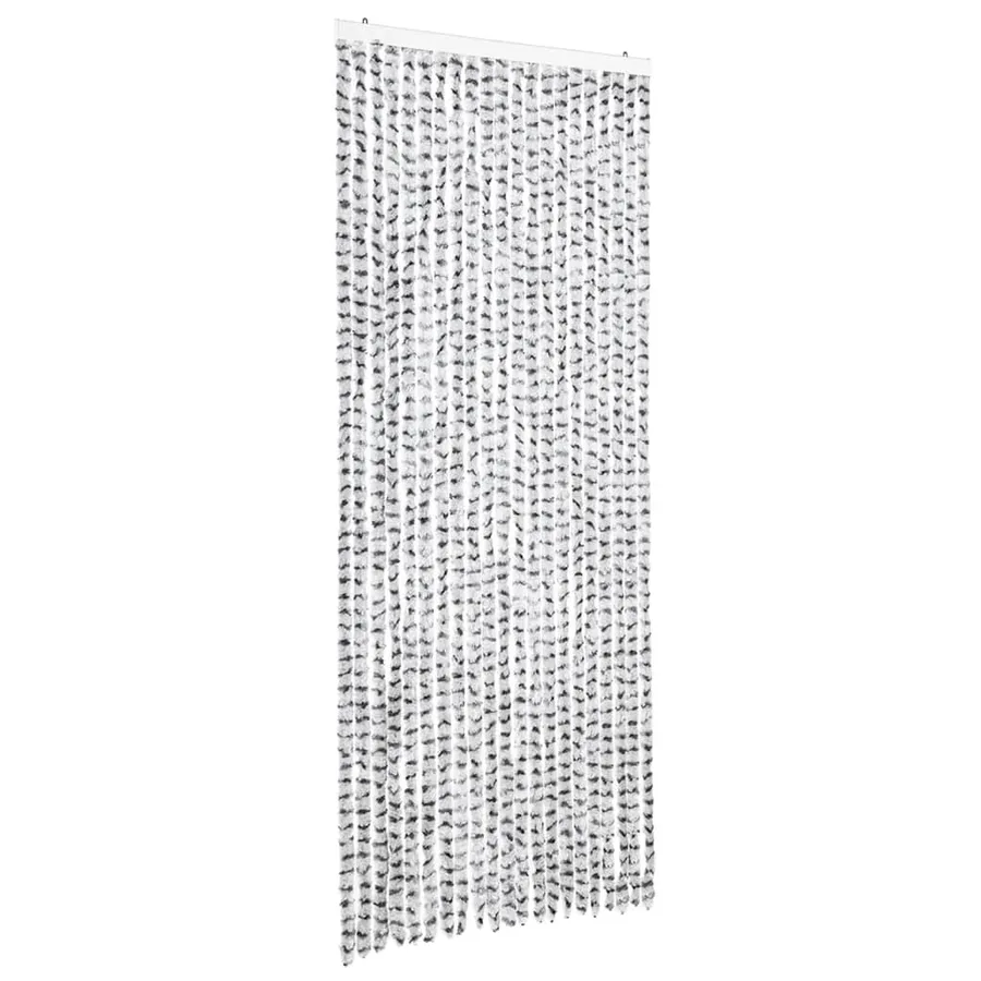 Moustiquaire Gris clair et gris foncé 90x220 cm Chenille - 2