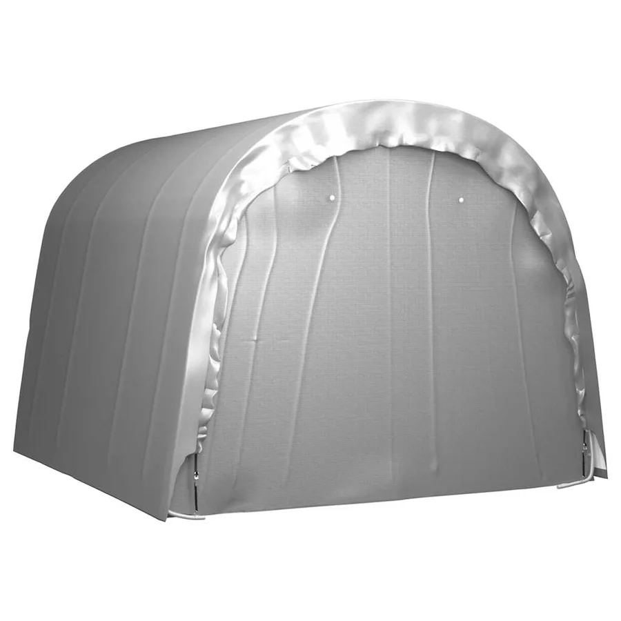 Tente de rangement 300x300 cm Acier Gris - 4