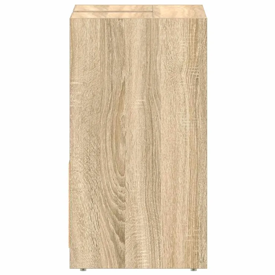 Armoire de salle de bain Chêne sonoma Bois d'ingénierie - 7