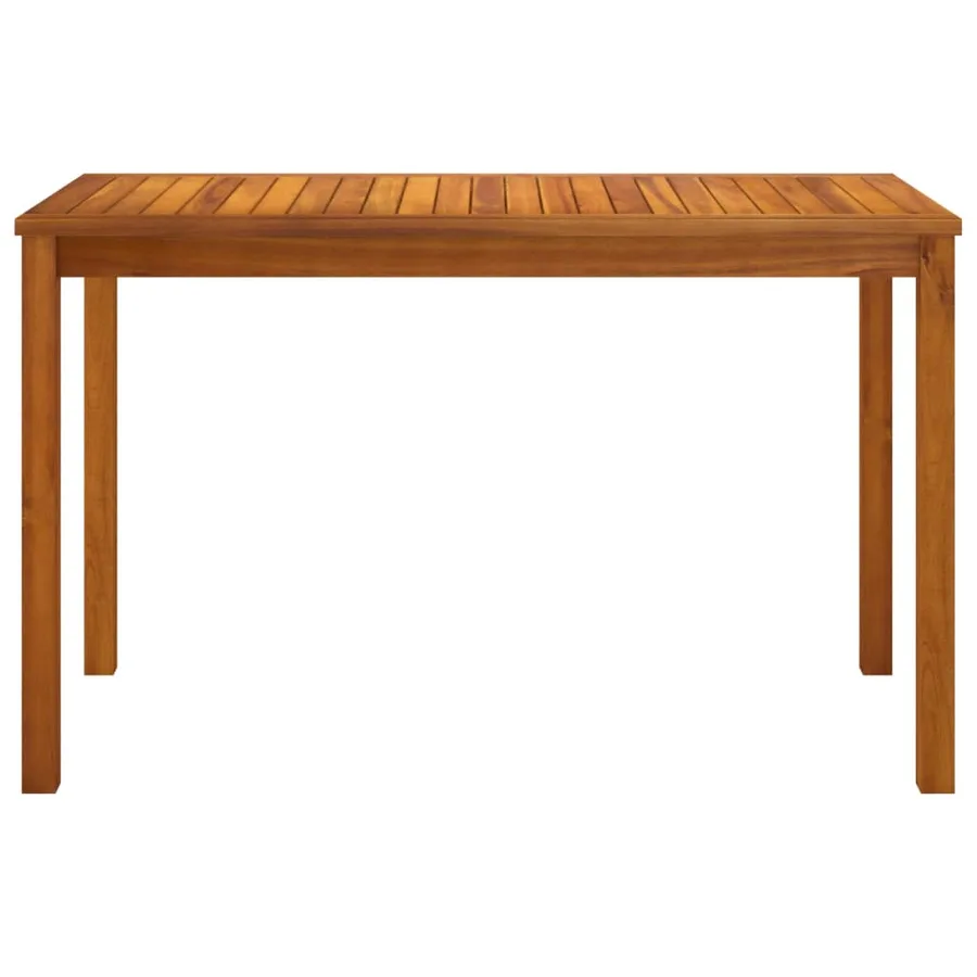 Table de jardin 110x55x67 cm Bois d'acacia solide - 3