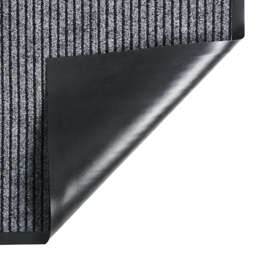 Paillasson rayé Gris 60x80 cm - 3