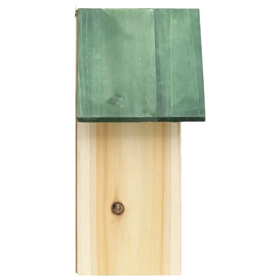 Hôtel à insectes 2 pcs 23x14x29 cm Bois de sapin massif - 4