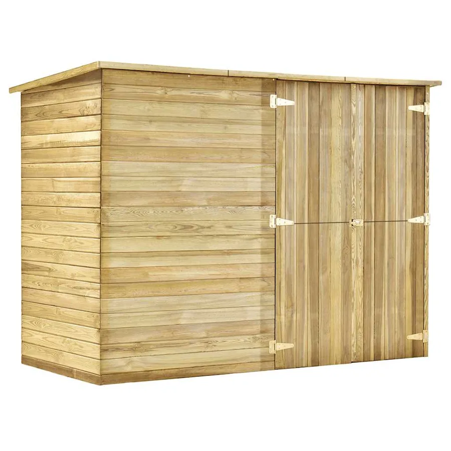Abri de jardin 232x110x170 cm Bois de pin imprégné - 2