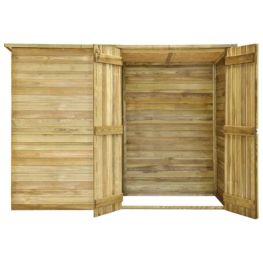Abri de jardin 232x110x170 cm Bois de pin imprégné - 4