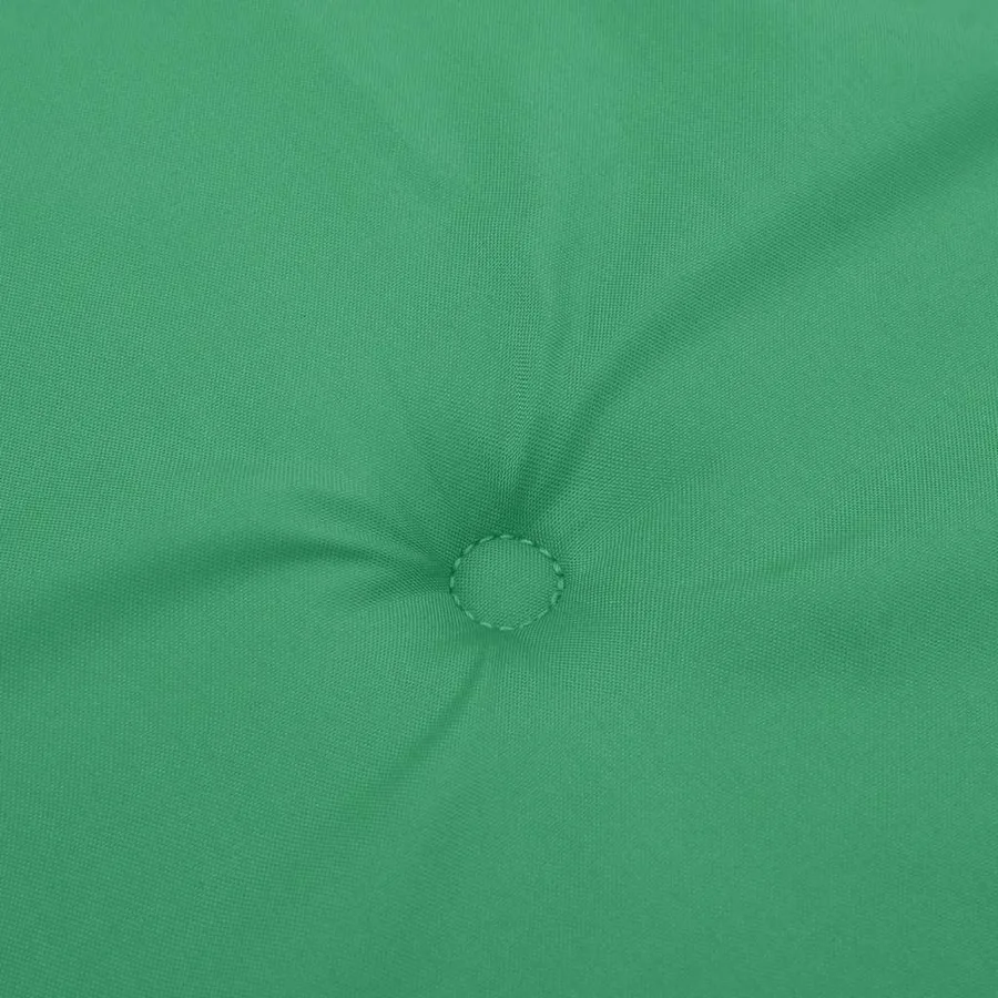 Coussin de banc de jardin vert 120x50x3 cm tissu oxford - 5
