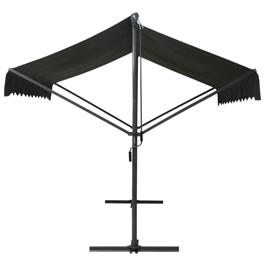 Auvent sur pied 400 x 300 cm Anthracite - 7