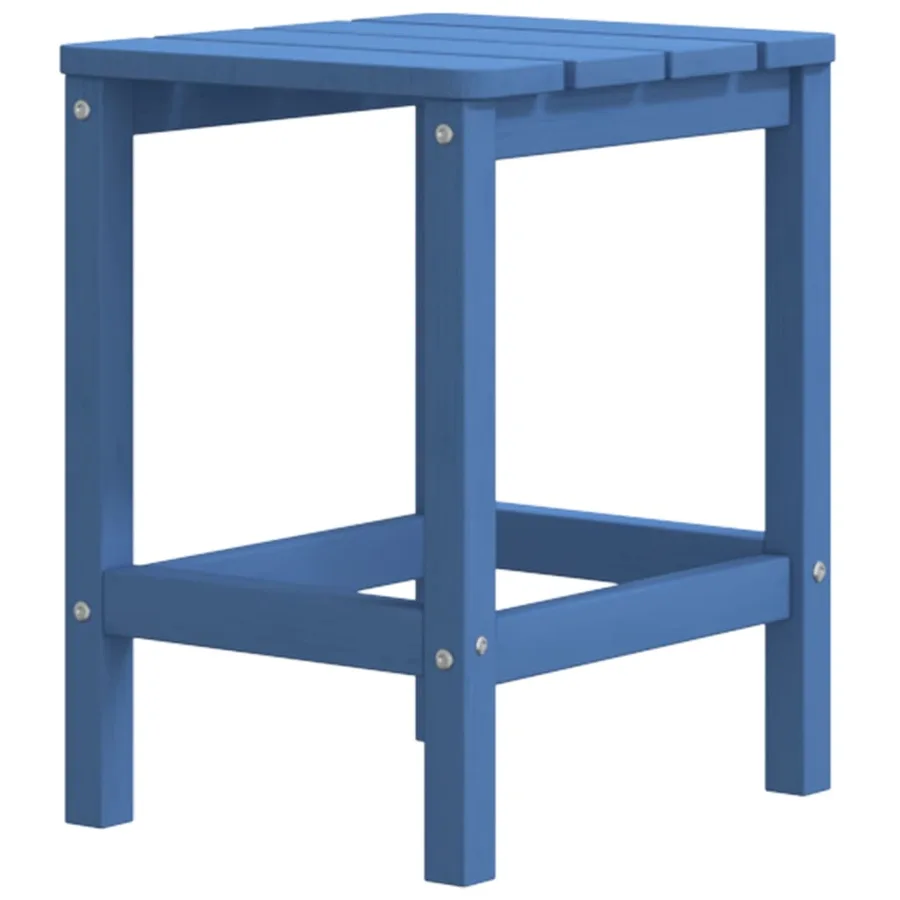 Table de jardin Adirondack Bleu marine 38x38x46 cm PEHD - 2