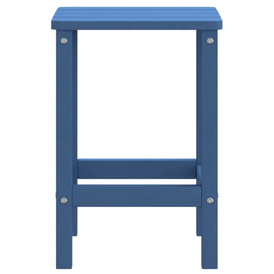 Table de jardin Adirondack Bleu marine 38x38x46 cm PEHD - 4