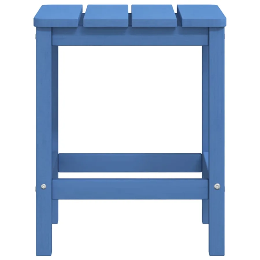 Table de jardin Adirondack Bleu marine 38x38x46 cm PEHD - 5