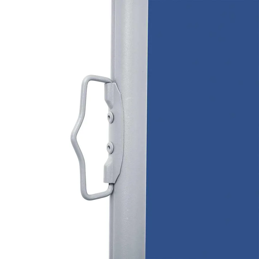 Auvent latéral rétractable Bleu 160 x 600 cm - 8