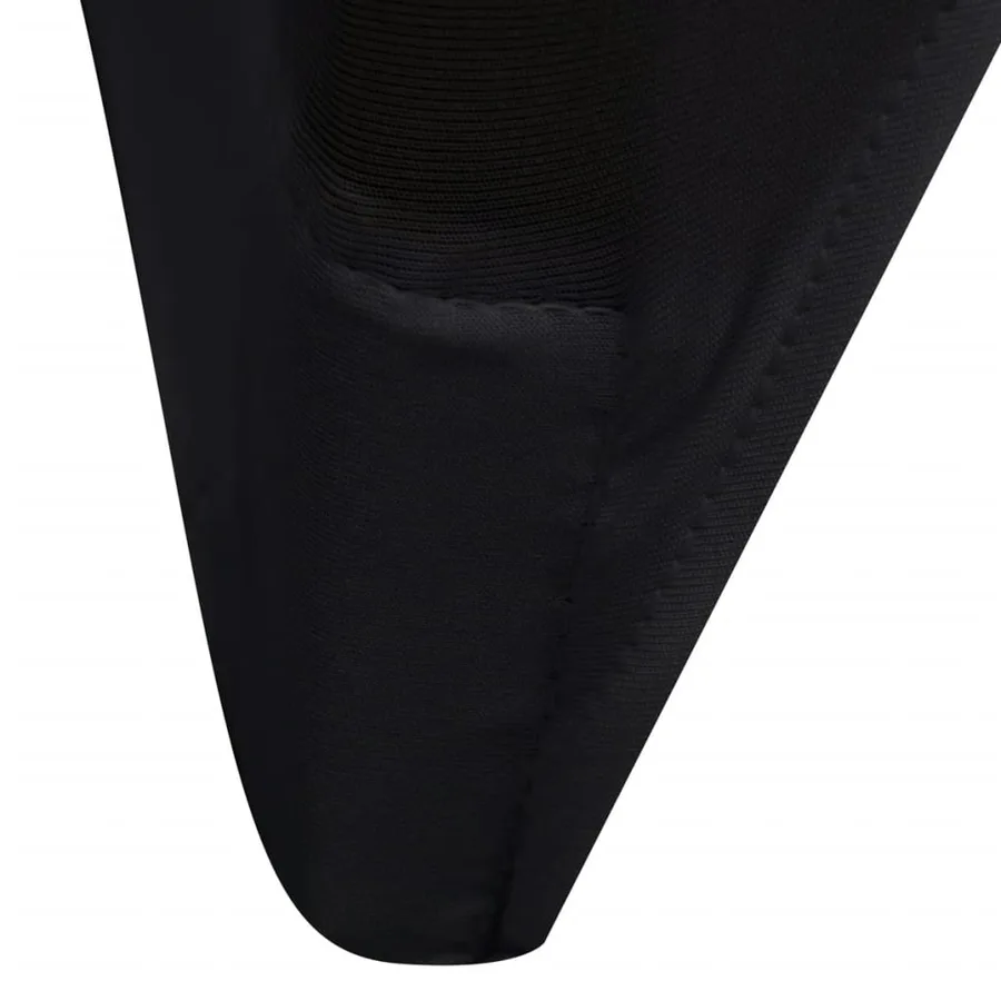 Housses élastiques de chaise Noir 12 pcs - 7