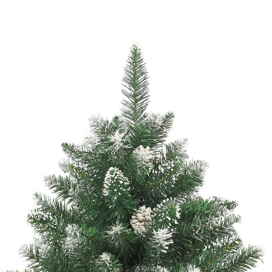 Sapin de Noël artificiel avec support 240 cm PVC - 4